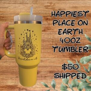 Happiest place on earth 40oz Stanley